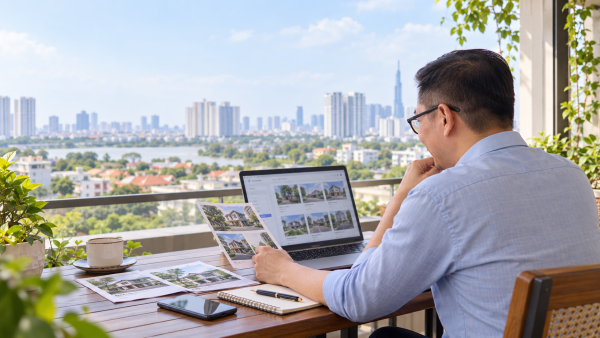 Cách lọc tin nhà đất theo tỉnh quận huyện và phường xã